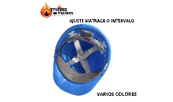 Cascos dielectricos tipo cachucha Fire Storm
