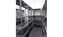 Estantería comercial metálica