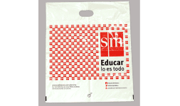 Bolsa con publicidad promociona tu logo