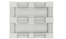 Pallets de plastico TC Palgrip Paleta de plástico con placas antideslizantes