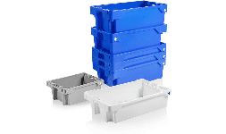 Contenedores apilables de plastico Cajas apilables y encastrables 15 – 75 l