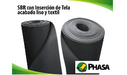 Rollos de hule de 10 metros para uso industrial