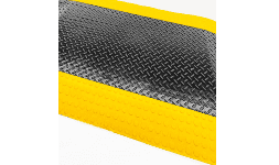 Tapete antifatiga en rollo de PVC diamante