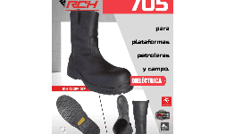 Botas de seguridad para plataformas petroleras y campo