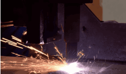 Corte con plasma en lamina galvanizada 
