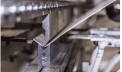 Doblado de lamina en aluminio