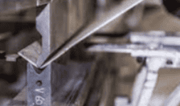 Doblado de lamina galvanizada