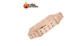 Fajas de cuero tipo pesista en Fire Storm