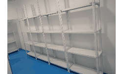 Estantería metálica para hospitales