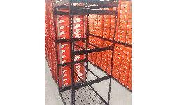 Estantería metálica de 3 y 4 niveles