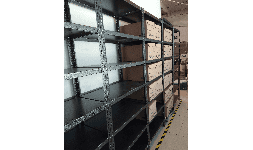 Estantes metálicos, mini racks y racks