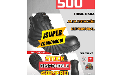 Zapato tipo botin de seguridad dieléctrico