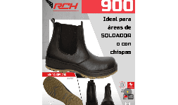 Botas de seguridad contra químicos y solventes