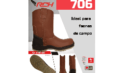 Botas de uso agricola dieléctrica