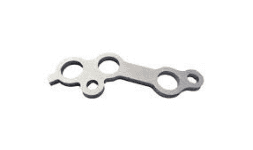 Troquelado de piezas metálicas en aluminio