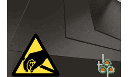 Lamina de polietileno de alta densidad antiestática