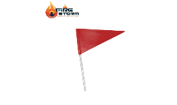 Banderines con reflejante o para tracto camión en Fire Storm
