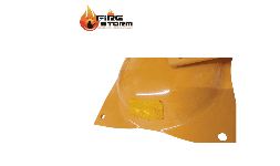 Boyas metalica con reflejante en Fire Storm