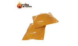 Boyas metalica con reflejante en Fire Storm