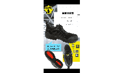 Tenis industrial dieléctrico