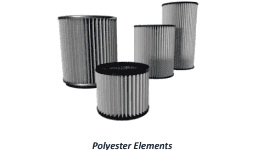 Elementos para sopladores filtros Solberg de poliester