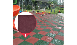 Losetas de caucho de llanta reciclada para areas infantiles
