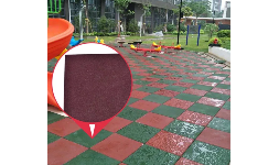Losetas de caucho de llanta para parques infantiles