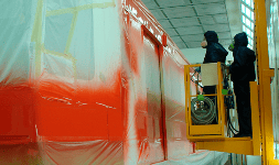 Pinturas para transporte especializado
