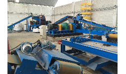 Reciclado de llantas maquinaria para