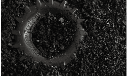 Polvo de llanta reciclada