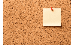 Hojas de corcho para productos de papelería