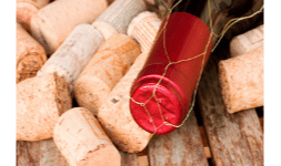 Tapones de corcho para botellas de vino