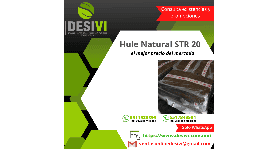 Hule natural tipo SGR grado 20 en paca