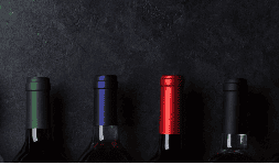 Cápsulas de estaño para botellas de vino personalizadas