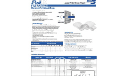 Bolsas filtrantes de polipropileno para líquidos en Aguascalientes y San Luis Potosí