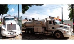 Pipas agua potable con amplia capacidad