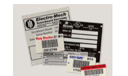 Códigos de barras para activos fijos, Placas, etiquetas, RFID