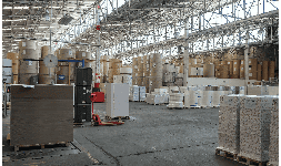Almacenamiento de bobinas, tarimas, entre otros materiales