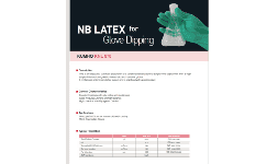 Látex de nitrilo KNL 870