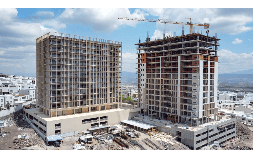 Grúas fijas para construcción vertical en renta