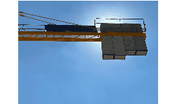 Grúas fijas para construcción vertical en renta