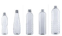 Botellas PET para el envasado de agua