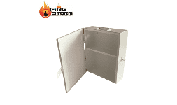 Botiquines industriales metalico blanco sin contenido Fire Storm
