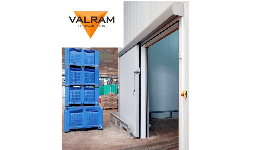Puertas Frigoríficas Correderas IF para Cámaras de Conservación VALRAM