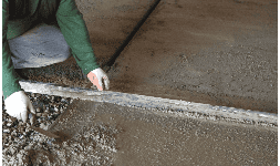 Solera para procesos de construcción en lámina negra