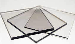 Hojas de policarbonato sólido transparente