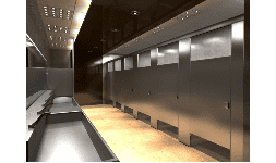 Mamparas sanitarias de acero inoxidable - Sanimodul de México