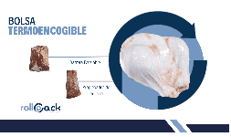 Bolsa termoencogible para cárnicos con y sin hueso