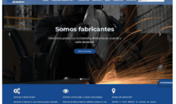 Desarrollo de paginas web industriales 
