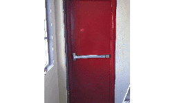 Puertas de emergencia para salida de lámina de acero
